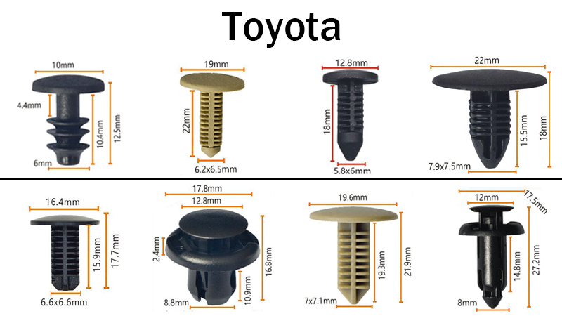 ¿Sabes algo sobre los clips de autos de Toyota?