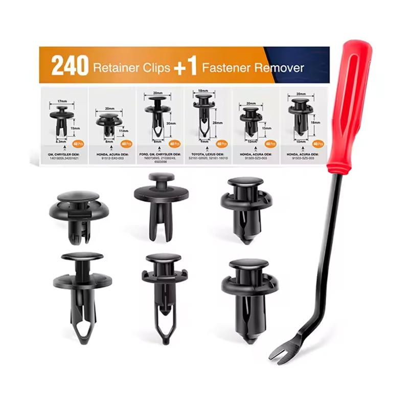 Kits de clips de retención de empuje para automóviles